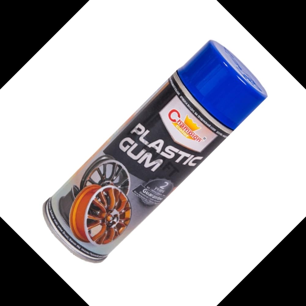 400 mL Blue Peelable Spray Film Semi-Matt - Fast Drying Flexible Protective Coating for Alloy Wheels and Tuning Parts - Helps Protect From Moisture, Dirt and UV, Removable Finish, Styling