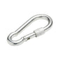 6 x 10 mm Locking Carabiner Spring Loaded Snap Hook Clip Buckle