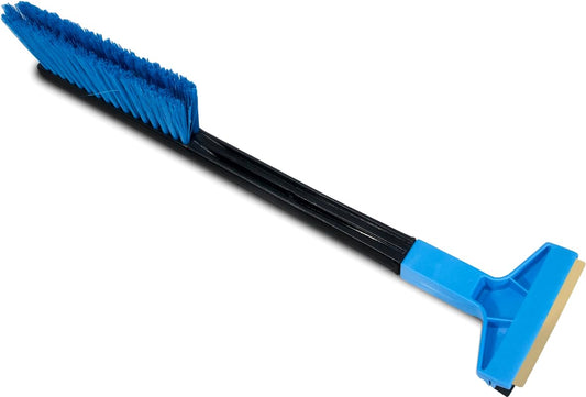 MURSKA ICE SCRAPER WITH BRUSH - Car Windscreen Ice Scraper & Brush - Frost Snow Window De-Icer for Car, Van (42 cm - 16" + Brush)