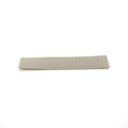 50 metres of 25 mm / 1 in Grey Smoke (310) Heavy Duty Polypropylene Webbing Strap Tape for Backpacks, Luggage Strapping, Belts