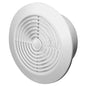 4-inch / 100 mm Circular Ceiling Mounted Air Vent Grille Cover, Round Ventilation Extract/Supply Valve Diffuser (White)