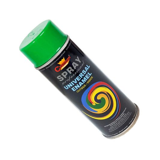 400 mL Leaf Green (RAL 6002) Universal Gloss Enamel Spray Paint - Fast Drying High Shine Finish with Strong Coverage - for Metal, Wood, Plaster and Selected Plastics, Indoor and Outdoor Use