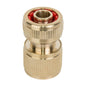 1/2" Solid Brass Snap On Quick Connector Garden Hose Adaptor without Stop
