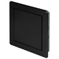 Black Access Panel, 200 mm x 200 mm Revision Door, Gas Water Electricity Service Inspection Hatch Cover, Tough and Durable ABS