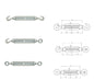 1 pcs of M10 Hook - Eye Turnbuckle Tensioner for Wire Tension Garden Rope Hooks Cable Garden Support Wire Turnbuckle Strainer