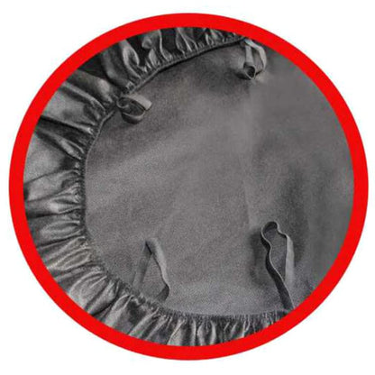 Universal Waterproof Oil-Proof Garage Car Seat Cover - Heavy Duty Protection for Mechanics, Construction Workers (Black)