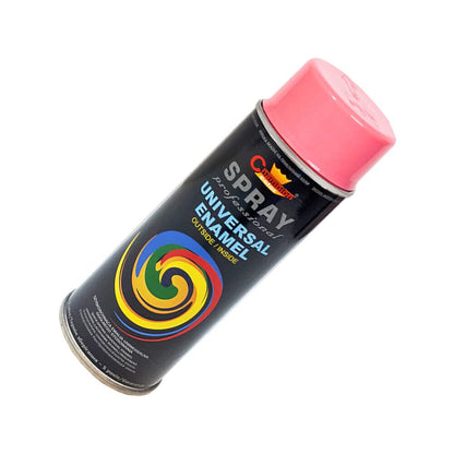 2 x 400 mL Heather Violet (RAL 4003) Universal Gloss Enamel Spray Paint - Fast Drying High Shine Finish with Strong Coverage - for Metal, Wood, Plaster and Selected Plastics, Indoor and Outdoor Use