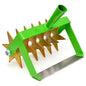 Rotary Soil Cultivator, 2-in-1 Hand Tool - Soil Rejuvenator, Hand Scarifier Head, 20 cm / 8" Wide, Gardening and Farming Tool