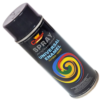 400 mL Anthracite Grey (RAL 7016) Universal Gloss Enamel Spray Paint - Fast Drying High Shine Finish with Strong Coverage - for Metal, Wood, Plaster and Selected Plastics, Indoor and Outdoor Use