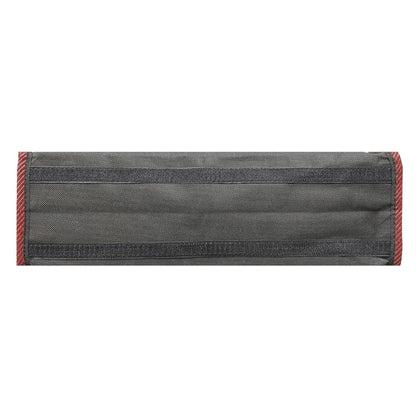 Car Boot Organiser Bag Anti Slip Foldable for Boot Storage Case Tool Bag Boot Tidy Bag, Suitable for All Vehicles, Black & Red (M)
