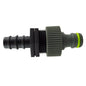 Porous Soaker Pipe to Garden Hose Quick Connector for 1/2" Porous Soaker Hose Pipe - Hozelock and Gardena Compatible