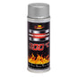 400 mL Silver RAL 9006 Heat-Resistant Enamel Paint Silicone-Based Up to 800 C - High Temperature Metal Coating