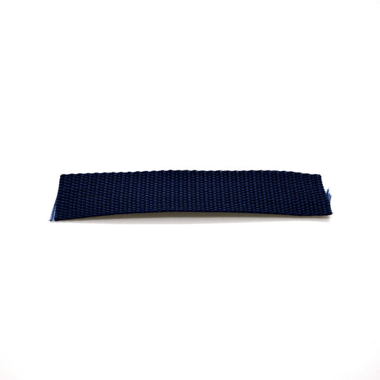 5 metres of 25 mm / 1 in Blue Navy (330) Heavy Duty Polypropylene Webbing Strap Tape for Backpacks, Luggage Strapping, Belts