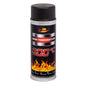 400 mL Black RAL 9011 Heat-Resistant Enamel Paint Silicone-Based Up to 800 C - High Temperature Metal Coating
