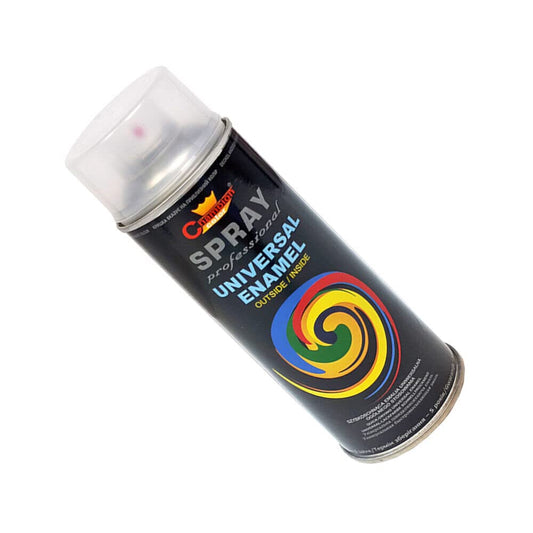 400 mL Clear Varnish Glossy Universal Gloss Enamel Spray Paint - Fast Drying High Shine Finish with Strong Coverage - for Metal, Wood, Plaster and Selected Plastics, Indoor and Outdoor Use