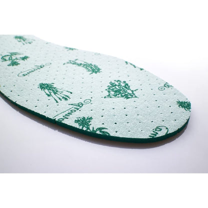 Anti Odour Shoe Insoles Fresh Scented Soft Comfort Breathable Shoe Inserts (Mint, Size 5 UK / 38 EU)