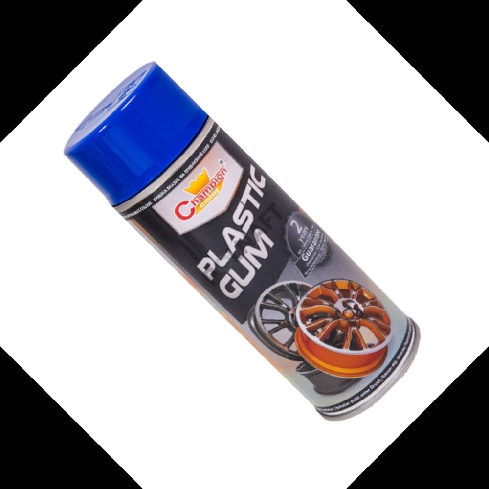 2 x 400 mL Blue Peelable Spray Film Semi-Matt - Fast Drying Flexible Protective Coating for Alloy Wheels and Tuning Parts - Helps Protect From Moisture, Dirt and UV, Removable Finish, Styling