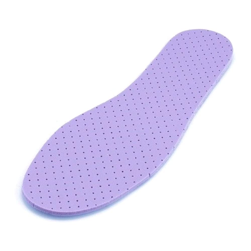 Anti Odour Shoe Insoles Fresh Scented Soft Comfort Breathable Shoe Inserts (Lavender, Size 12 UK / 46 EU)