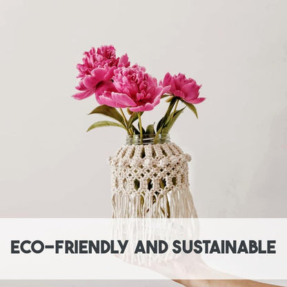 Premium Pink Macrame Cord Twine, 200 m / 656 ft of 3 mm Thick Natural Cotton Thread Yarn Macrame Rope (Reel)