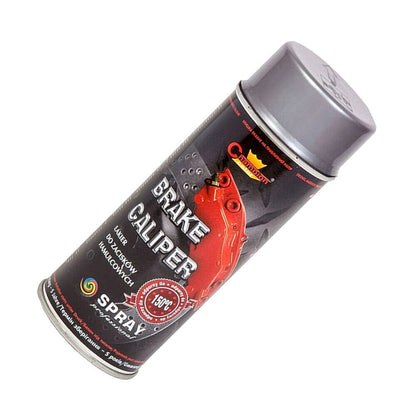 400 mL Silver Brake Caliper Spray Paint - High Temperature Coating up to 150°C for Calipers & Brake Drums - Helps Protect from Corrosion and Chemicals, Abrasion Resistant Finish for Car, Motorbike