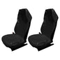 2 pcs Universal Waterproof Oil-Proof Garage Car Seat Cover - Heavy Duty Protection for Mechanics, Construction Workers (Black)