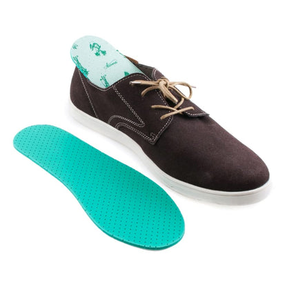 Anti Odour Shoe Insoles Fresh Scented Soft Comfort Breathable Shoe Inserts (Mint, Size 5 UK / 38 EU)