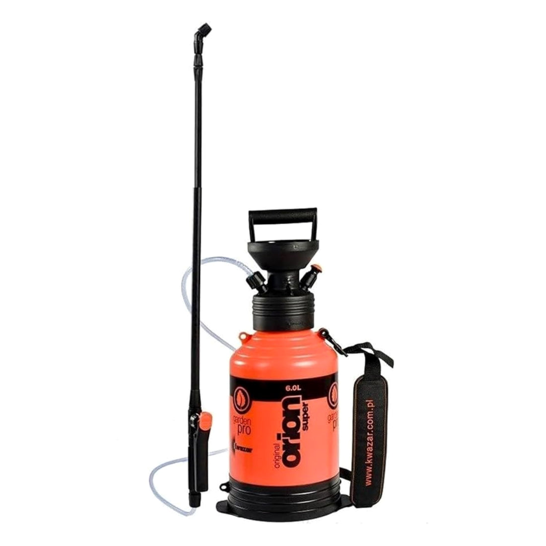 Kwazar Orion 20010006 Super Sprayer with Carrying Strap, 6.0 L, for the Garden, Plant Protection, Pesticides, Chemical Resistant