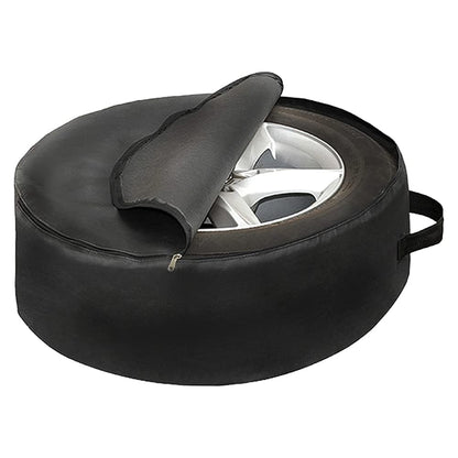 Car Spare Wheel Tire Tyre Cover Storage Bag Case Protector (XX Large, Diameter: 65 cm / Width: 23 cm)