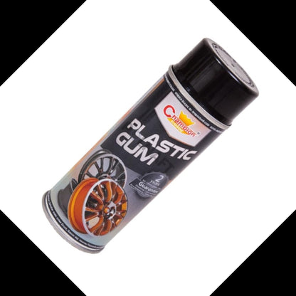 2 x 400 mL Black Peelable Spray Film Semi-Matt - Fast Drying Flexible Protective Coating for Alloy Wheels and Tuning Parts - Helps Protect From Moisture, Dirt and UV, Removable Finish, Styling