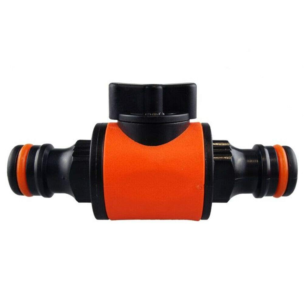 1 piece of 1/2" Garden Hose Pipe In line Tap Shut Off Valve Fitting Connector