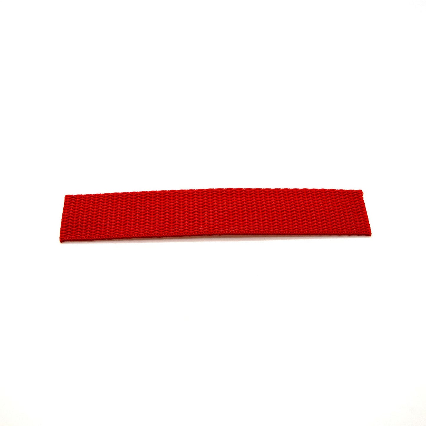 5 metres of 15 mm / 0.59 in Red (148) Heavy Duty Polypropylene Webbing Strap Tape for Backpacks, Luggage Strapping, Belts