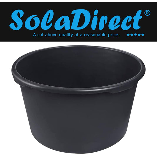 45 Litres Multi Tub Round Heavy Duty Multi Purpose Bucket - 51 x 51 x 28 cm - Ideal for Agriculture, Building, Gardening