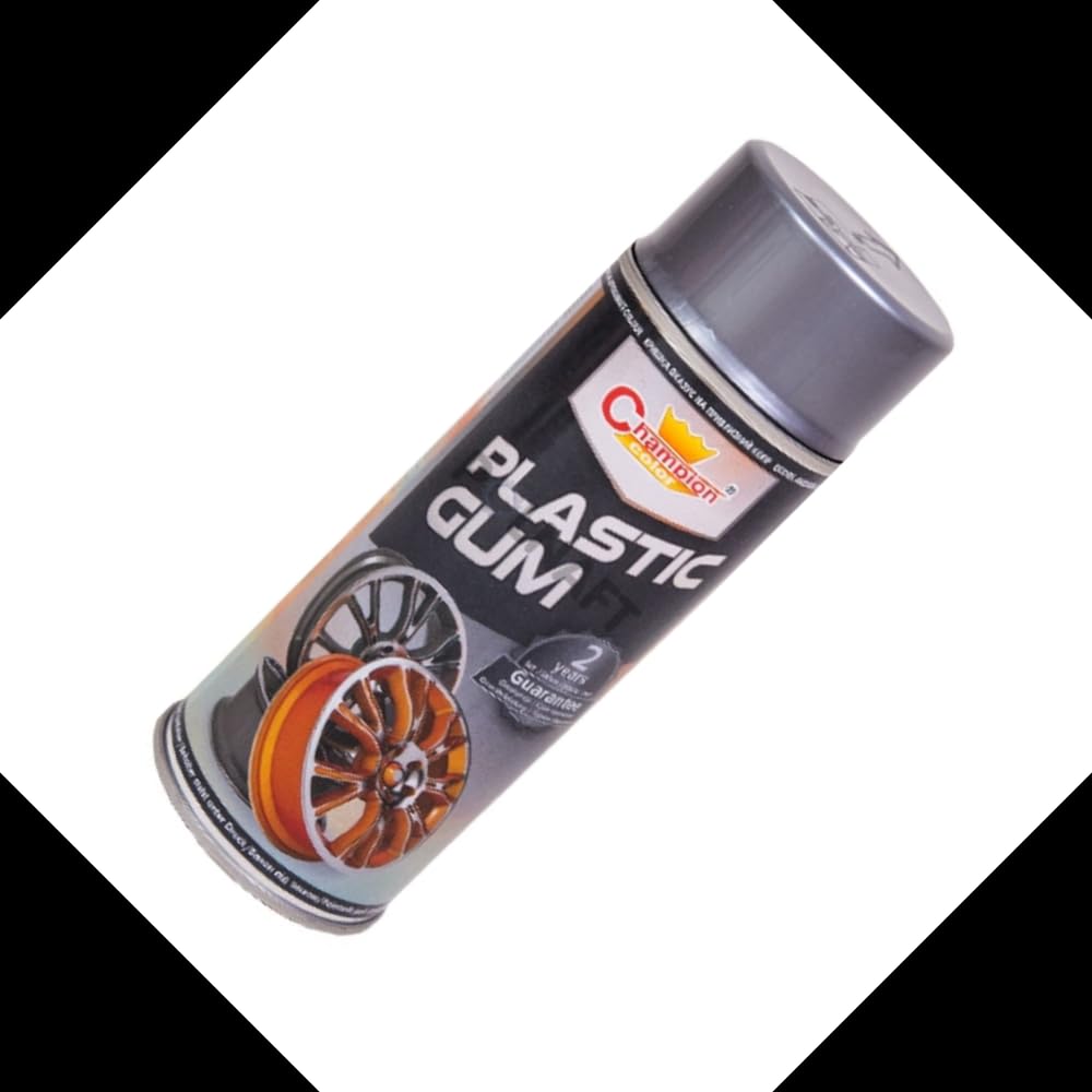 2 x 400 mL Silver Peelable Spray Film Semi-Matt - Fast Drying Flexible Protective Coating for Alloy Wheels and Tuning Parts - Helps Protect From Moisture, Dirt and UV, Removable Finish, Styling