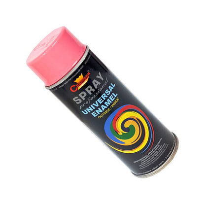 2 x 400 mL Heather Violet (RAL 4003) Universal Gloss Enamel Spray Paint - Fast Drying High Shine Finish with Strong Coverage - for Metal, Wood, Plaster and Selected Plastics, Indoor and Outdoor Use