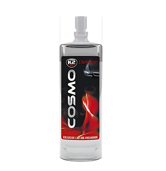 K2 Cosmo Strawberry Air Freshener Spray 50ml - Car Interior Fragrance Atomiser, Helps Neutralise Odours, Long-Lasting Scent