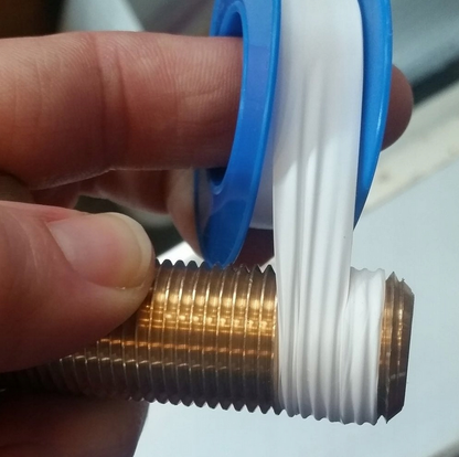 PTFE Thread Seal Tape 100 Rolls - Plumbers Tape 10m x 12mm - Leak Proof Thread Sealing for Water Gas Air Pipe Fittings - Heat Pressure Chemical Resistant - Plumbing Irrigation Maintenance