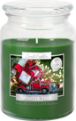 18oz Large Scented Candle In Glass Jar Fragrance Aromatic 100 Hr Burn Time (Winter Tree)