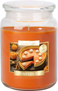 18oz Large Scented Candle In Glass Jar Fragrance Aromatic 100 Hr Burn Time (Pumpkin Cake)