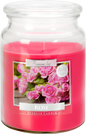 18oz Large Scented Candle In Glass Jar Fragrance Aromatic 100 Hr Burn Time (Rose)