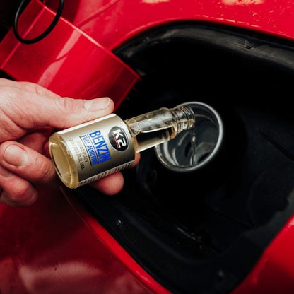 K2 Benzin 50ml Petrol Injector Cleaner - Concentrated Fuel Additive for Petrol Engines, Fuel System Cleaning, Engine Maintenance