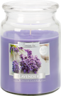 18oz Large Scented Candle In Glass Jar Fragrance Aromatic 100 Hr Burn Time (Lavender)