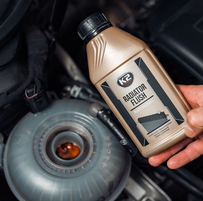 K2 Radiator Flush 400ml Cooling System Cleaner - Radiator and Engine Coolant Flush for Rust, Scale and Deposit Removal