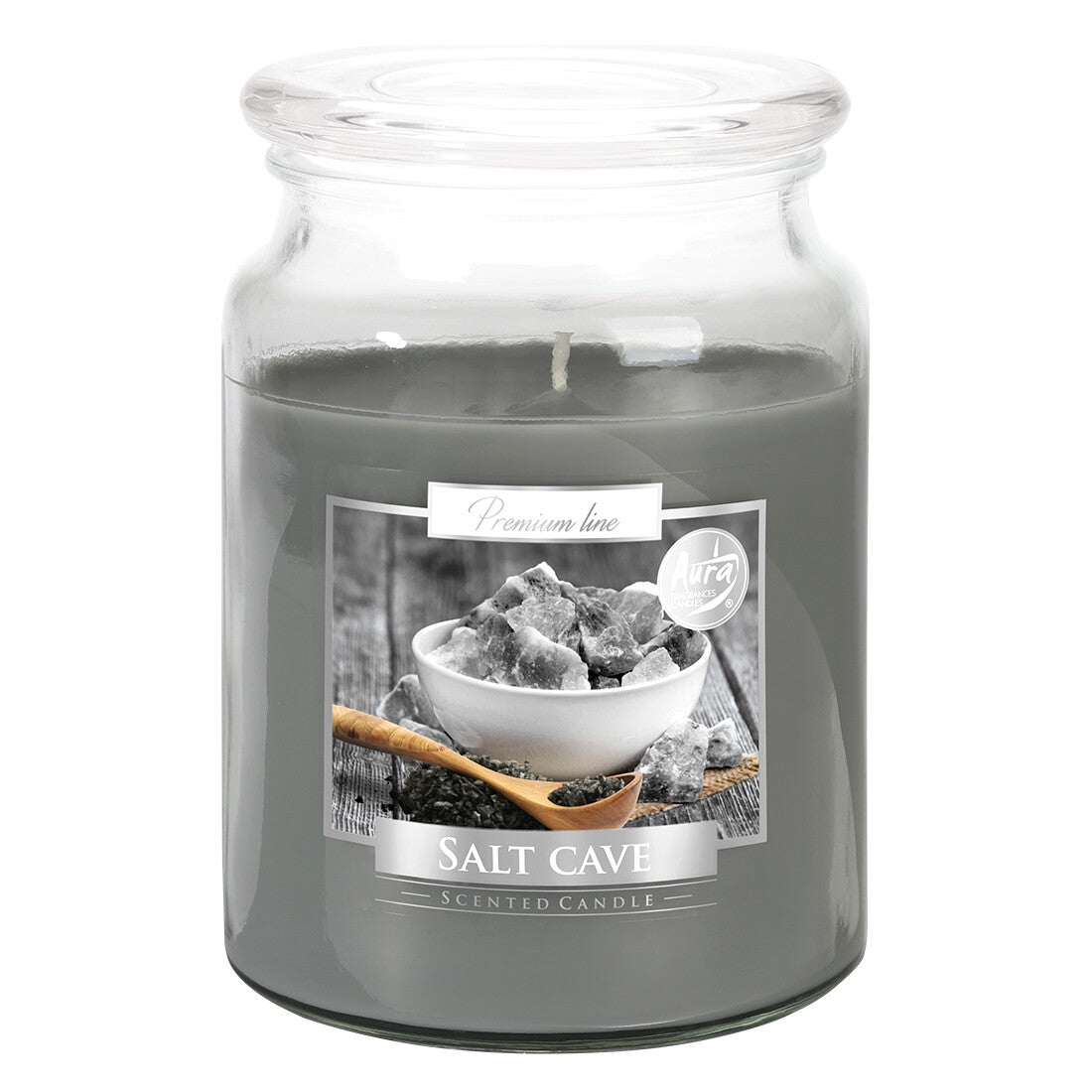 18oz Large Scented Candle In Glass Jar Fragrance Aromatic 100 Hr Burn Time (Salt Cave)