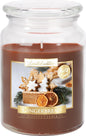 18oz Large Scented Candle In Glass Jar Fragrance Aromatic 100 Hr Burn Time (Gingerbread)