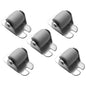 Pack of 5 x Heavy Duty Rubber Furniture Castor Wheels 22mm - Durable Furniture Caster Wheels - Easy Install, Carpet-Friendly