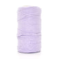 Premium Lilac Macrame Cord Twine, 50 m / 164 ft of 2 mm Thick Natural Cotton Thread Yarn Macrame Rope (Reel)