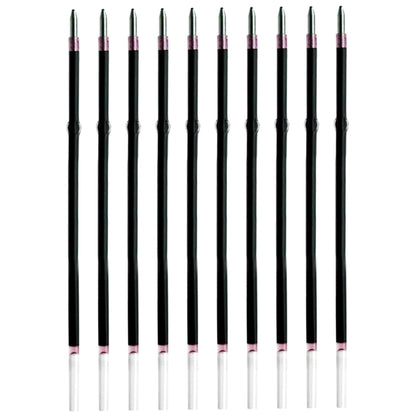 10 Pcs Ballpoint Pen Refills, Length 107 mm, Retractable Pen Refills, Smooth Writing, Smudge Free Ballpoint Pen Refills (Red)