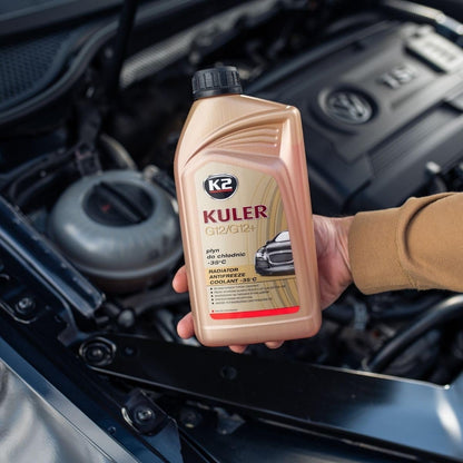 K2 Kuler Long Life 1L Ready Mixed Coolant -35 C Radiator Antifreeze Fluid for Car Cooling Systems