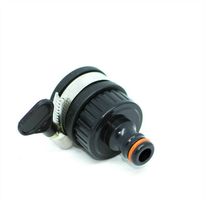 18 - 22 mm Universal Tap Connector Adapter Mixer Kitchen Garden Hose Fitting Clamp