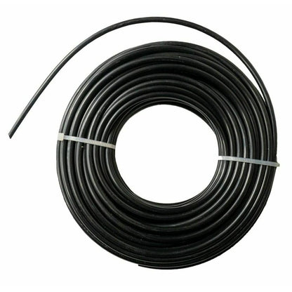 3.0 mm x 15 m Nylon Strimmer Trimmer Line Round Shaped Heavy Duty Brush Cutter Wire - Black